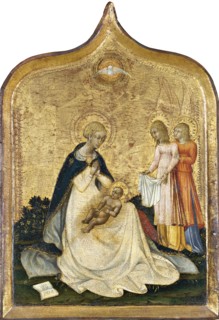The Virgin of Humility. Artist: Giovanni di Paolo (ca 1403-1482)