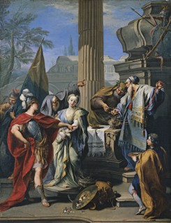 The Sacrifice of Polyxena. Artist: Pittoni, Giovan Battista (1687-1767)