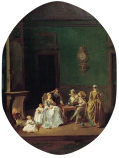 Winter (From the series The Four Seasons). Artist: Quillard, Pierre-Antoine (1701-1733)