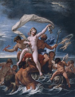Neptune and Amphitrite. Artist: Ricci, Sebastiano (1659-1734)