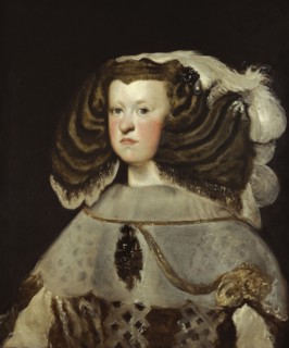 Portrait of Mariana of Austria (1634?1696). Artist: Velàzquez, Diego (1599-1660)