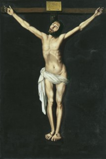 Christ on the Cross. Artist: Zurbarán, Francisco, de (1598-1664)