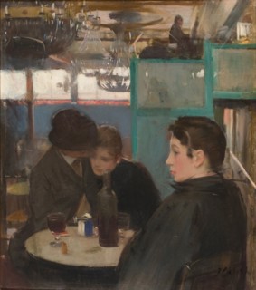 Interior of the Moulin de la Galette. Artist: Casas, Ramon (1866-1932)