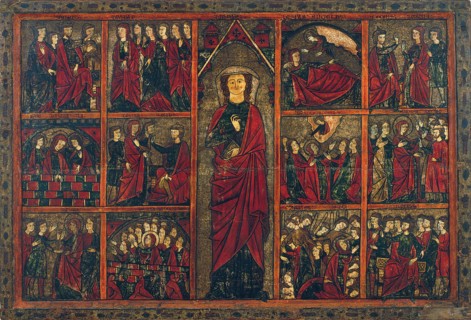 Saint Ursula with Scenes from her Life. Artist: Master of Bierge (active ca 1285-1300)