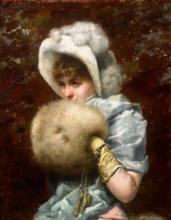 Winter. Artist: Masriera, Francesc (1842-1902)