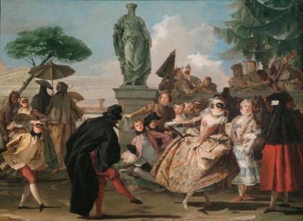 The Minuet. Artist: Tiepolo, Giandomenico (1727-1804)