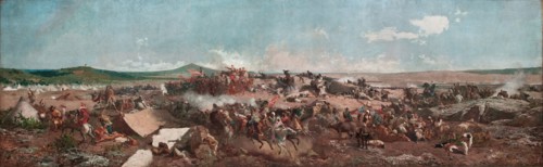 The Battle of Tetuán. Artist: Fortuny, Marià (1838-1874)