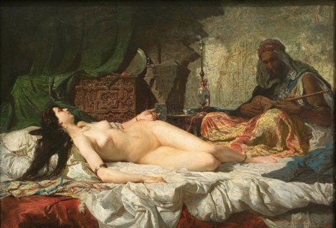 The Odalisque. Artist: Fortuny, Marià (1838-1874)