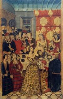 Herod's Feast. Artist: García de Benavarre, Pedro (active 1445-1485)