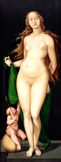Venus and Amor. Artist: Baldung, Hans (1484-1545)