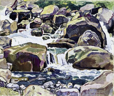 Mountain Stream near Champéry. Artist: Hodler, Ferdinand (1853-1918)