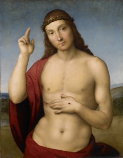 Christ Blessing. Artist: Raphael (1483-1520)