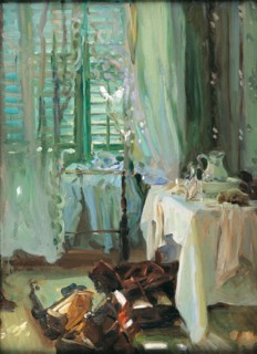 The hotel room. Artist: Sargent, John Singer (1856-1925)
