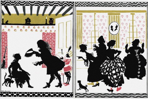 Illustration for Fairy Tale Cinderella. Artist: Rackham, Arthur (1867-1939)
