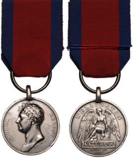 The Waterloo Medal. Artist: Orders, decorations and medals