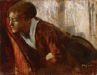 Melancholy. Artist: Degas, Edgar (1834-1917)