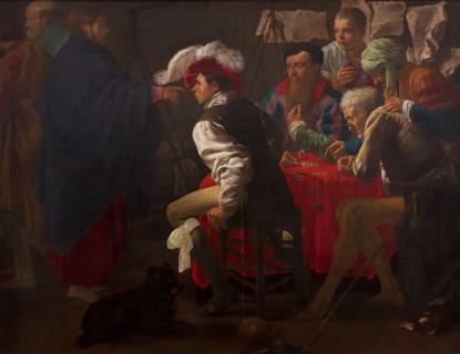 The Calling of Saint Matthew. Artist: Terbrugghen, Hendrick Jansz (1588-1629)