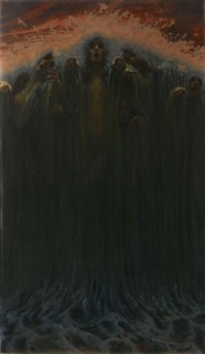 The Wave. Artist: Schwabe, Carlos (1866-1926)