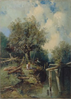 Fishermen. Artist: Klever, Juli Julievich (Julius), von (1850-1924)