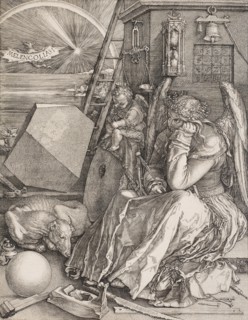 Melencolia I. Artist: Dürer, Albrecht (1471-1528)