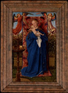 Madonna and Child at the Fountain. Artist: Eyck, Jan van (1390-1441)