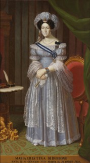 Maria Cristina of Naples and Sicily (1779-1849), Queen of Sardinia. Artist: Anonymous