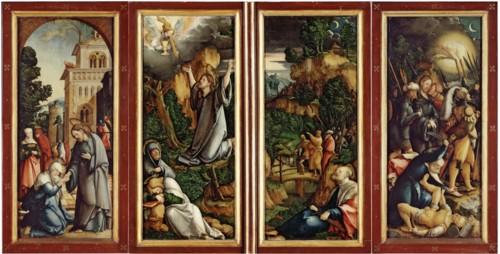 The Wildenstein Altarpiece (closed). Artist: Master of Messkirch (ca. 1500-1543)