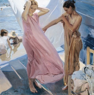 After the Bath. Artist: Sorolla y Bastida, Joaquín (1863-1923)