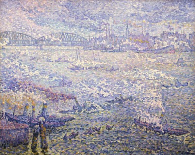 Rotterdam. Les Fumées. Artist: Signac, Paul (1863-1935)