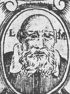 Self-Portrait from Chaje Jehuda (Life of Yehudah). Artist: Leon of Modena (1571-1648)