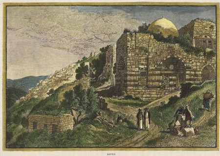 Safed. From: Picturesque Palestine, Sinai and Egypt. Artist: Johnstone, J. (active 19th century)
