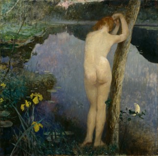 Nocturne. Artist: Peterssen, Eilif (1852-1928)