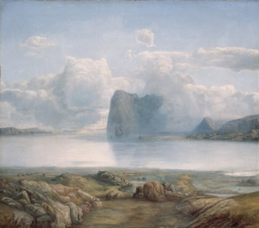 Island Borgøy. Artist: Hertervig, Lars (1830-1902)