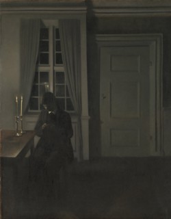 The Collector of Coins. Artist: Hammershøi, Vilhelm (1864-1916)