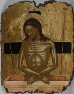 Ecce Homo. Artist: Tzafouris, Nicolaos (active 1455-1501)