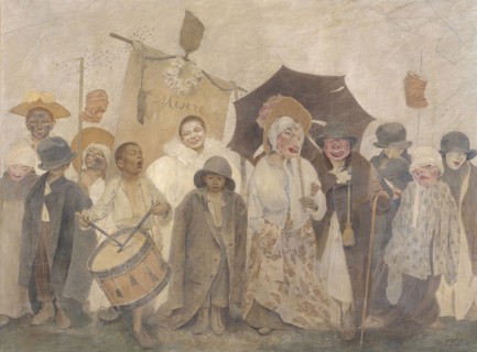 La Vachalcade. Artist: Pelez, Fernand (1848-1913)