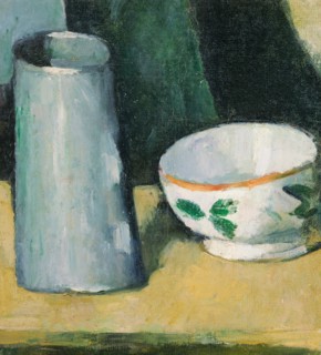 Bowl and Milk-Jug. Artist: Cézanne, Paul (1839-1906)