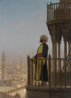A muezzin. Artist: Gerôme, Jean-Léon (1824-1904)