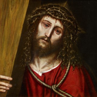 Christ Carrying the Cross. Artist: Frangipane, Niccolò (active 1563-1597)