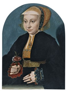 Portrait of a Lady. Artist: Bruyn, Bartholomaeus (Barthel), the Elder (1493-1555)