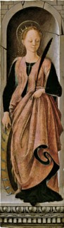Saint Catherine. Artist: Francesco del Cossa (1436-1478)