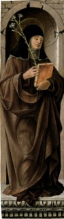 Saint Clare. Artist: Francesco del Cossa (1436-1478)