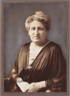 Aletta Jacobs (1854-1929). Artist: Anonymous