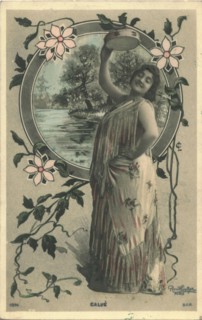 Emma Calvé as Carmen. Artist: Photo studio Reutlinger, Paris