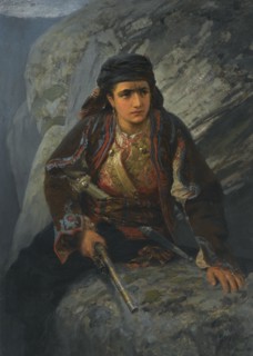 The lookout, 1876. Artist: Polenov, Vasili Dmitrievich (1844-1927)