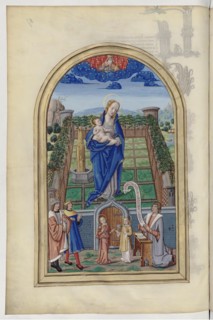 The Virgin Mary. From: Chants royaux en l'honneur de la Vierge au Puy d'Amiens, 1501-1600. Artist: Anonymous