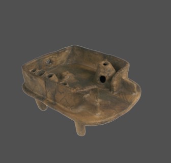 Model of a House, 3800-3600 BC. Artist: Prehistoric Russian Culture