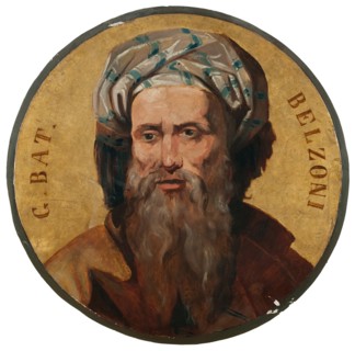 Giovanni Battista Belzoni (1778-1823). Artist: Gazzotto, Vincenzo (1807-1884)
