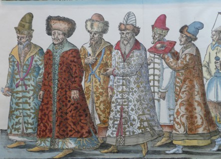 The rulers of Moscow. Grand Duke Ivan III, Vasili III Ivanovich, Ivan IV the Terrible and their Amba Artist: Anonymous