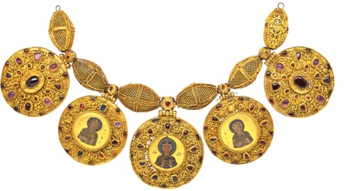Necklace with pendants, Early 12th century. Artist: Ancient Russian Art